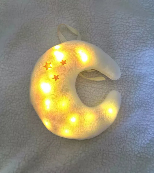 Veilleuse Lune Lumineuse - Fait Main