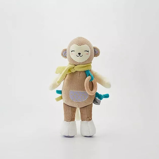 Hochet Peluche Sensorielle - Singe