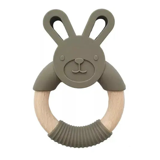 Anneau de dentition en silicone vert foncé Summervil Organic