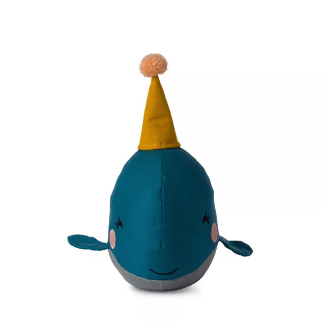 Peluche Baleine dans sa boîte cadeau