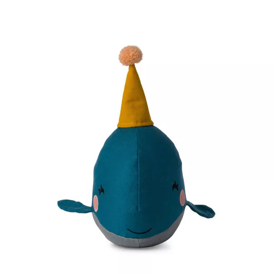Peluche Baleine dans sa boîte cadeau