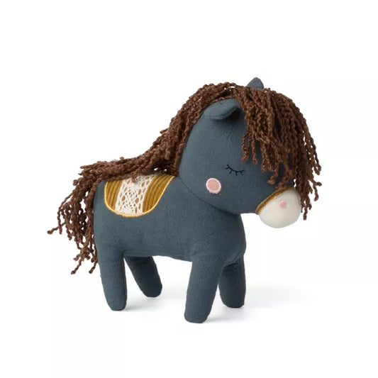 Peluche Cheval dans sa boîte cadeau