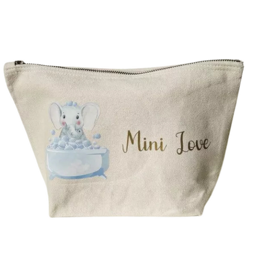 Trousse de toilette "Mini Love" - Fait Main