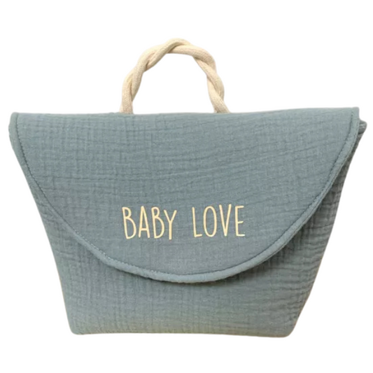 Trousse de toilette "Baby Love" - Fait Main