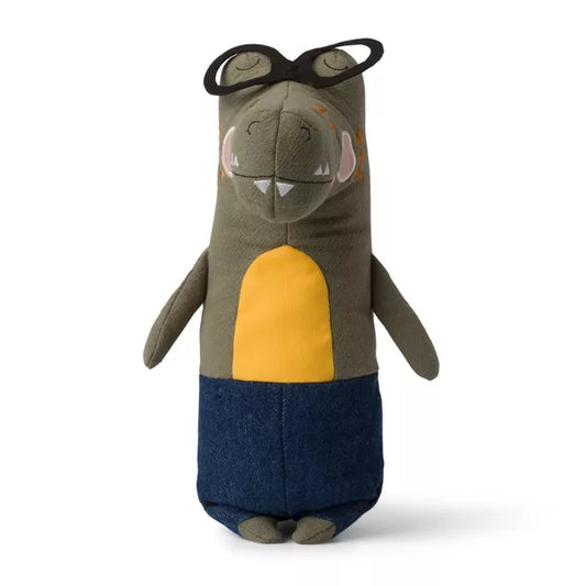 Peluche Alligator Alfred avec lunettes