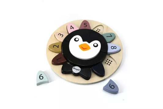 Puzzle en bois Pingouin