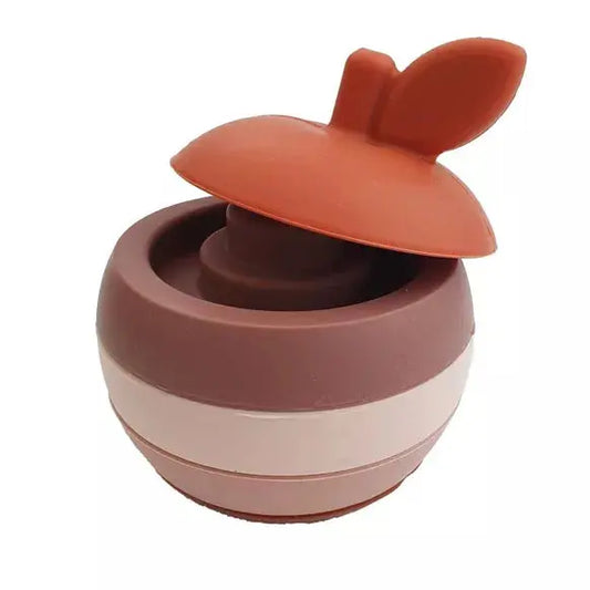 Pomme jouet à empiler en silicone Summervil Organic