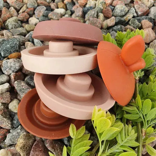 Pomme jouet à empiler en silicone Summervil Organic