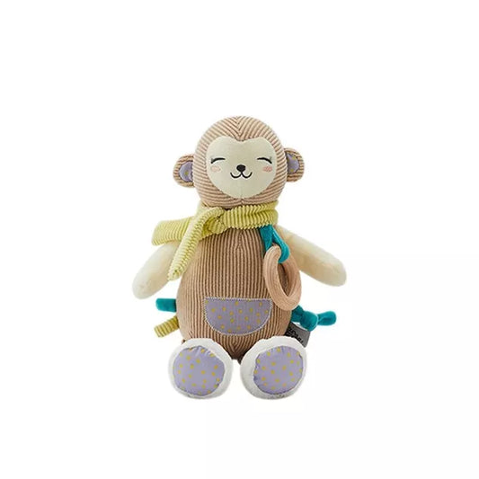 Hochet Peluche Sensorielle - Singe