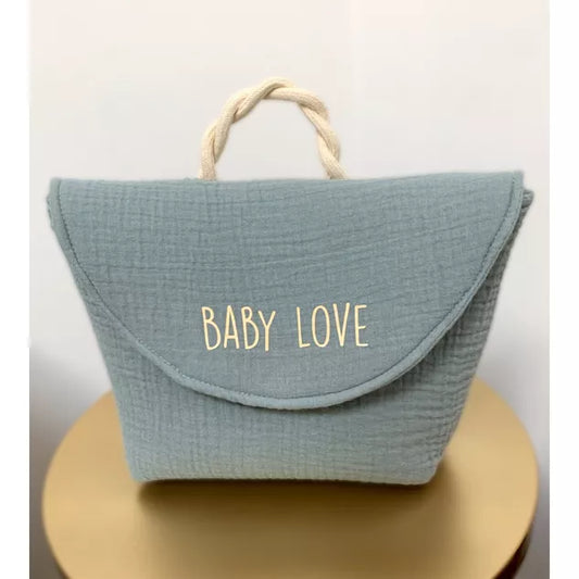 Trousse de toilette "Baby Love" - Fait Main