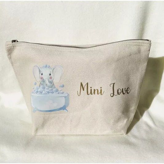 Trousse de toilette "Mini Love" - Fait Main