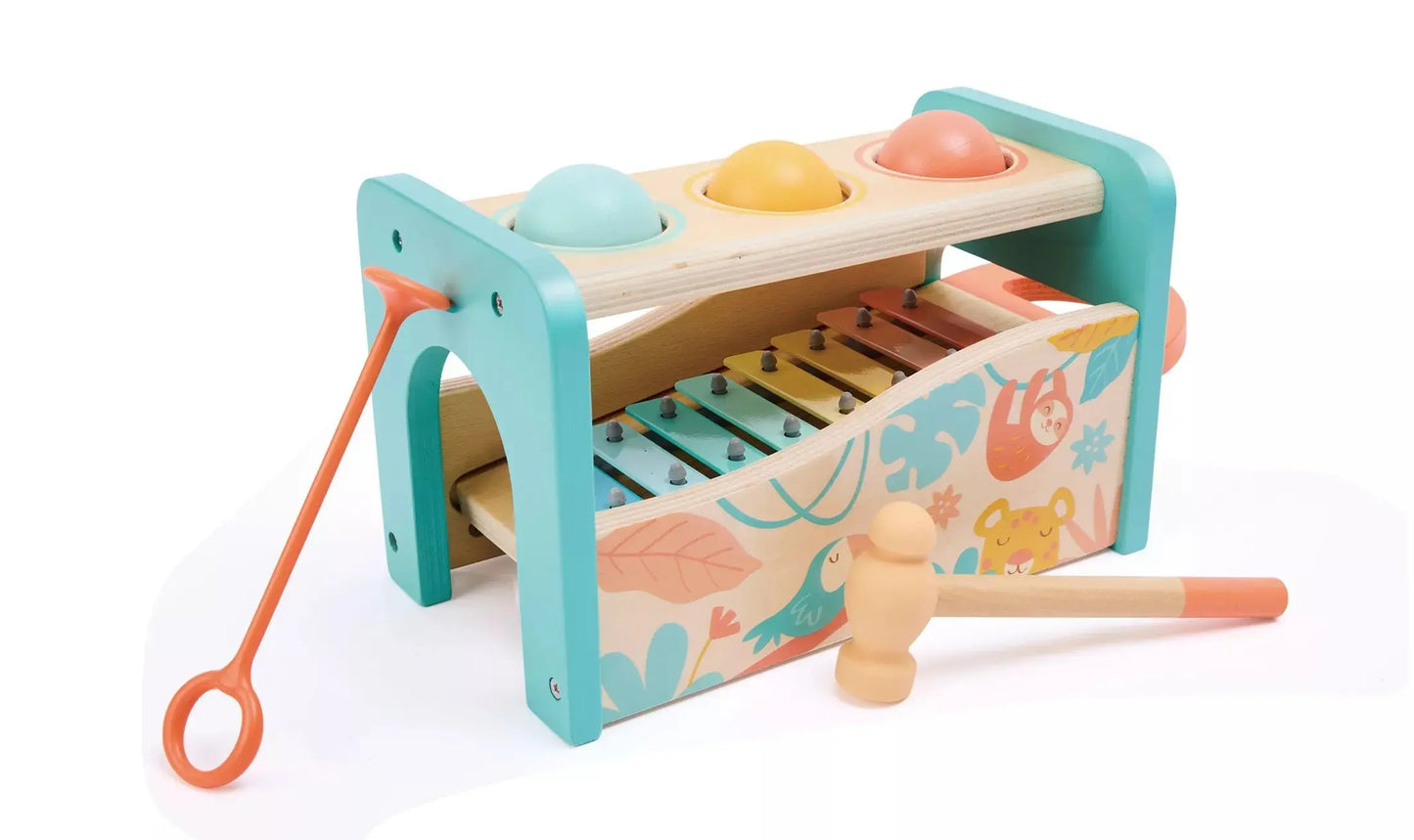 Banc à marteler xylophone Jungle Hape